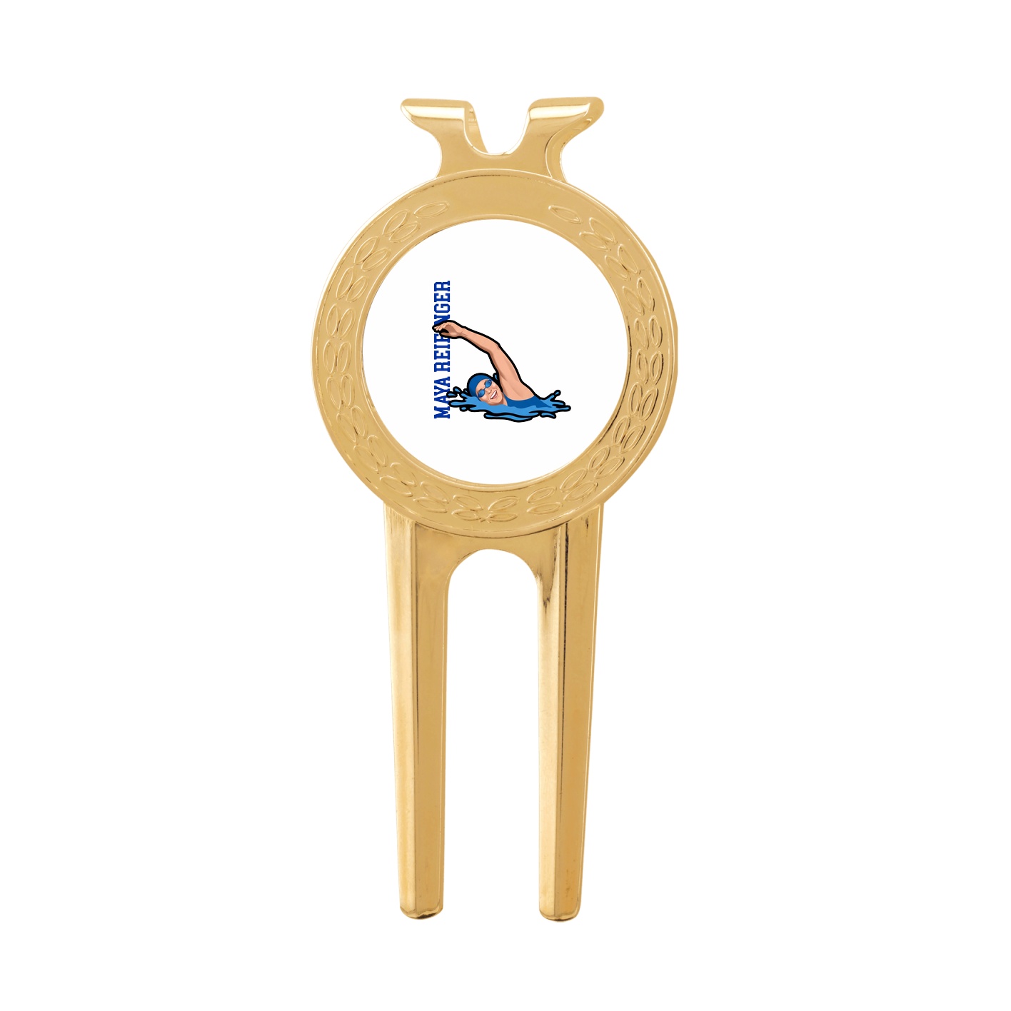 Divot Tool with Ball Marker — Name Vertical in Classic