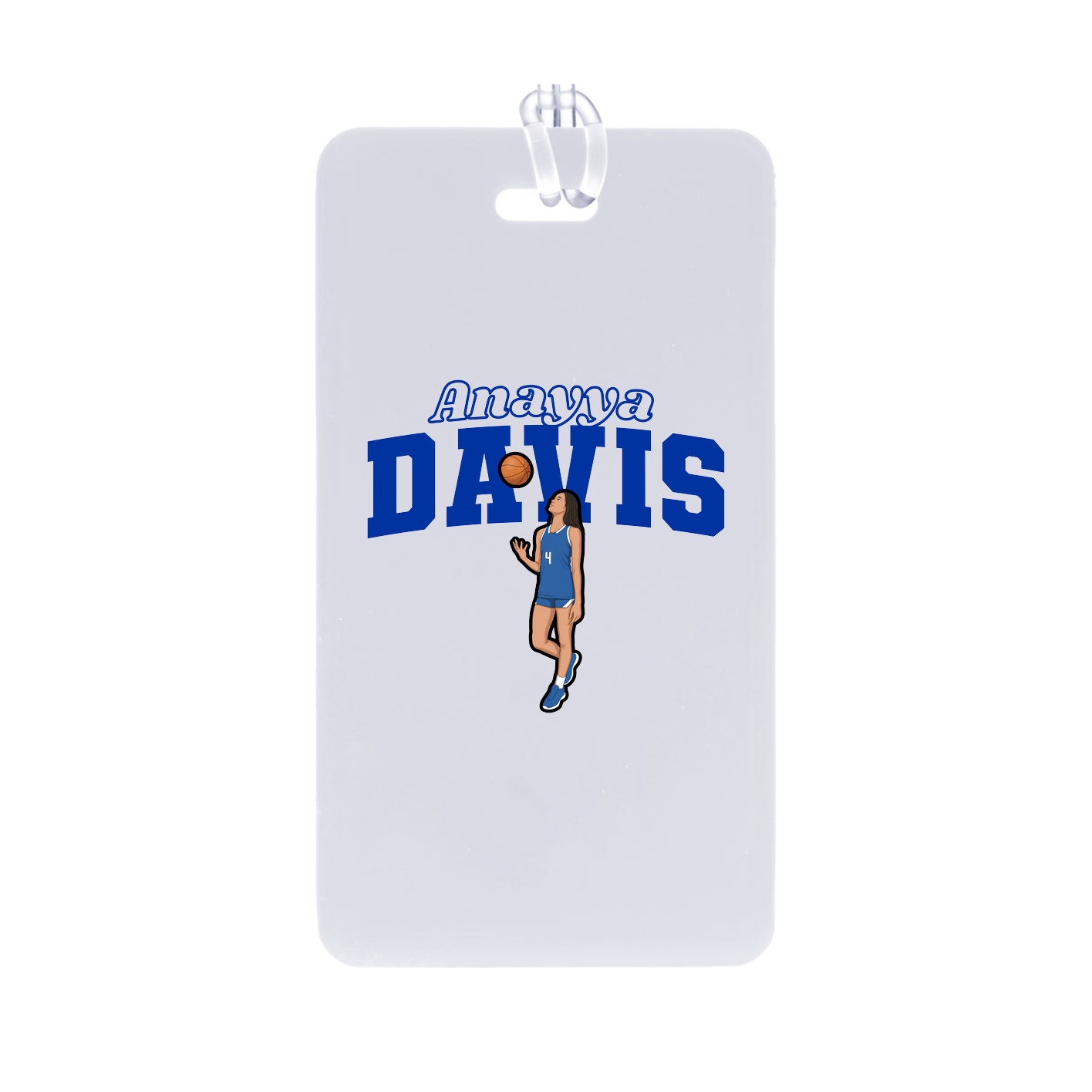 Bag Tag — Name Arch in Classic