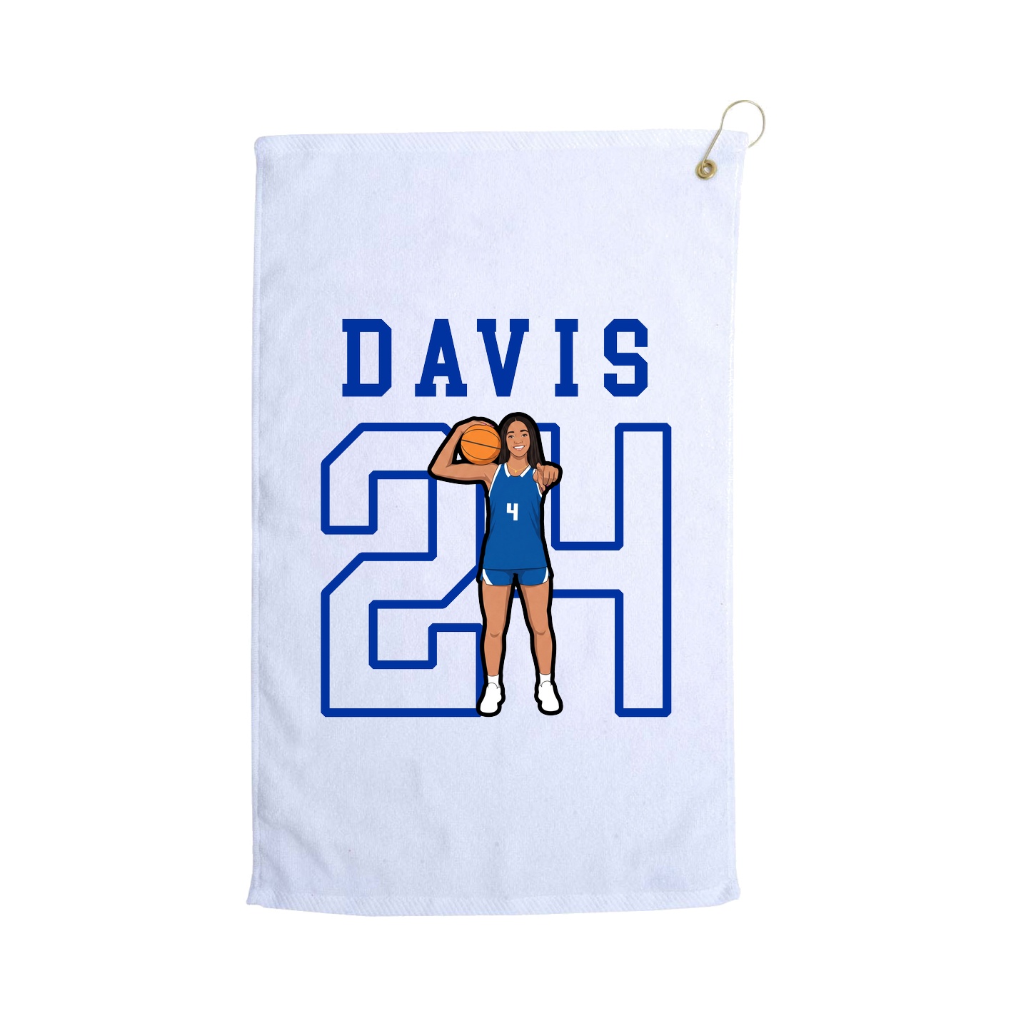 Golf Towel — Shirsey in White