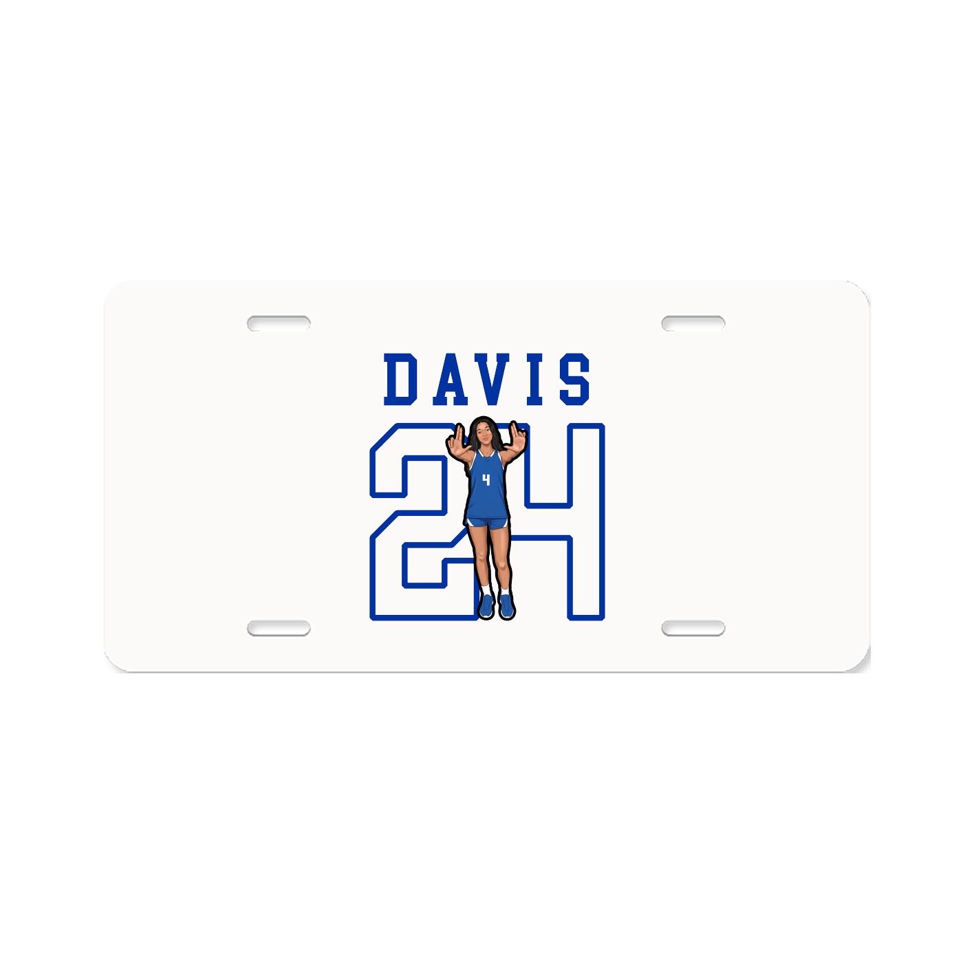 License Plate — Shirsey in Classic