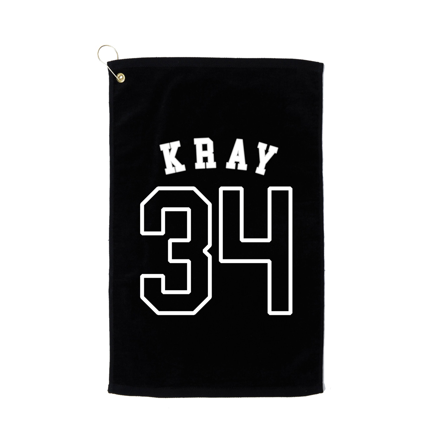Golf Towel — Shirsey Arch in Black