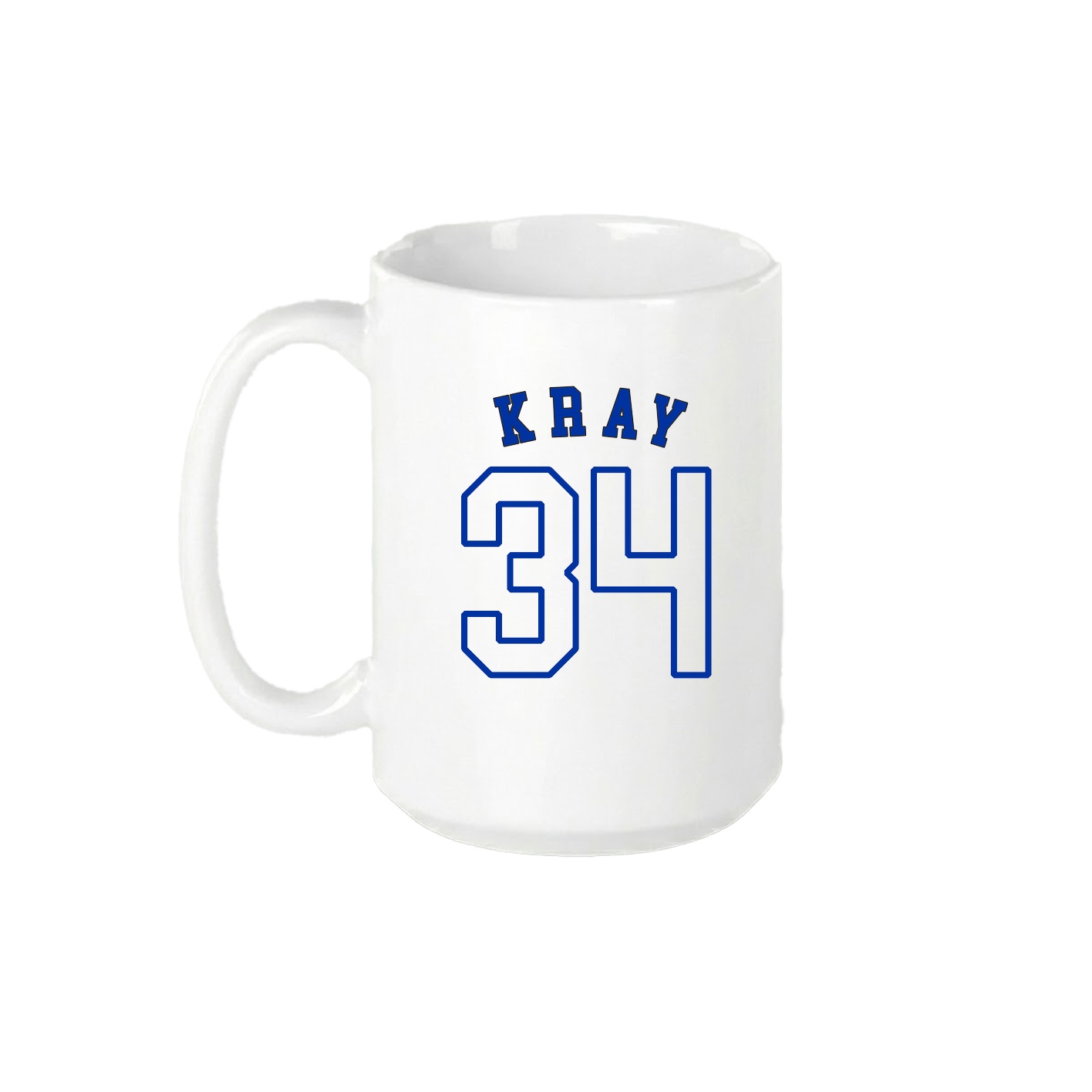 15oz Coffee Mug — Shirsey Arch in White