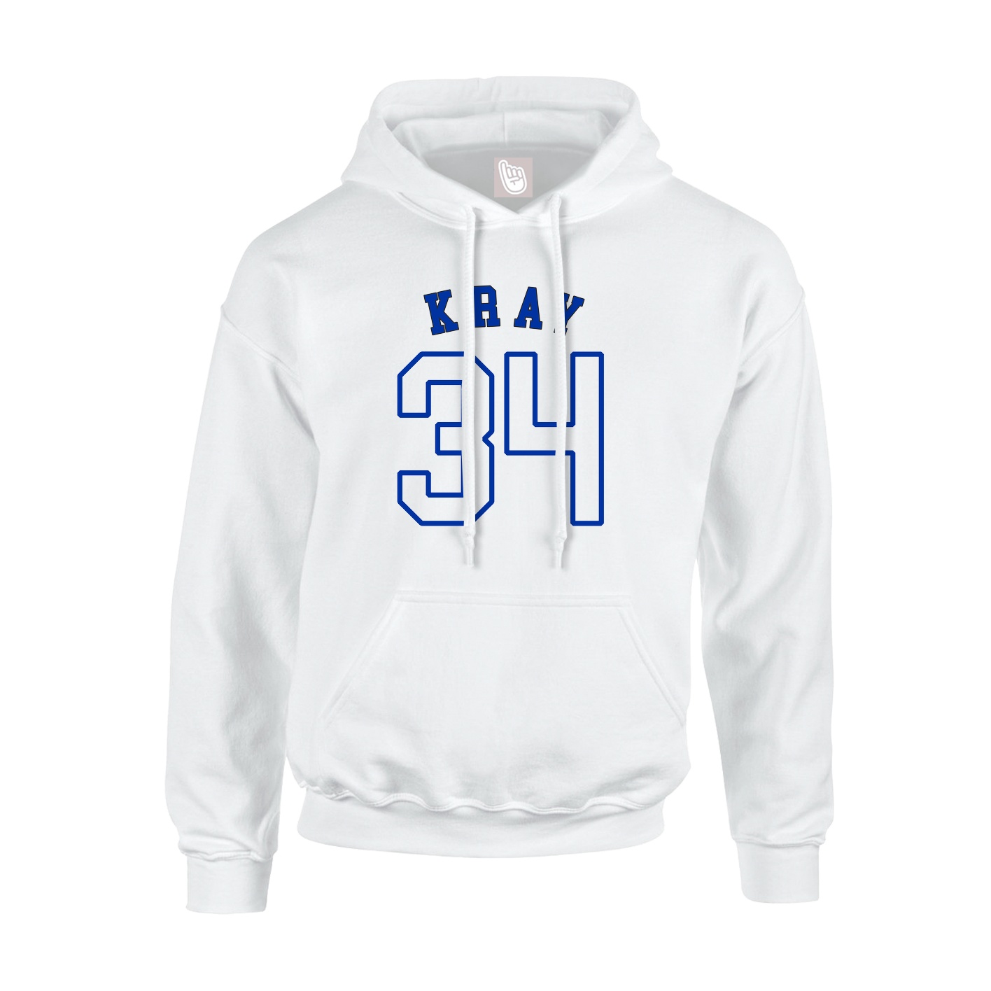 Hoodie — Shirsey Arch in White