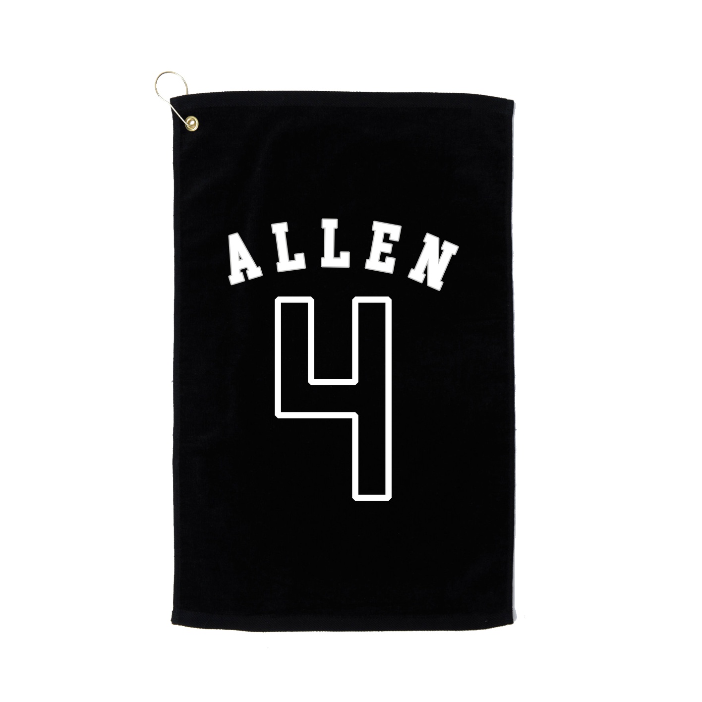 Golf Towel — Shirsey Arch in Black