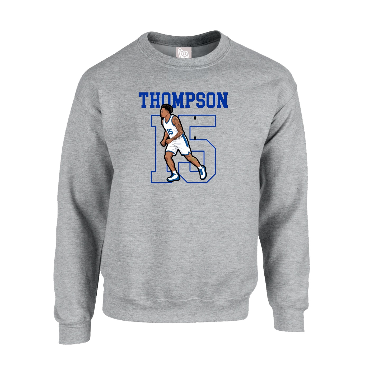 Fleece Crew — Shirsey in Grey