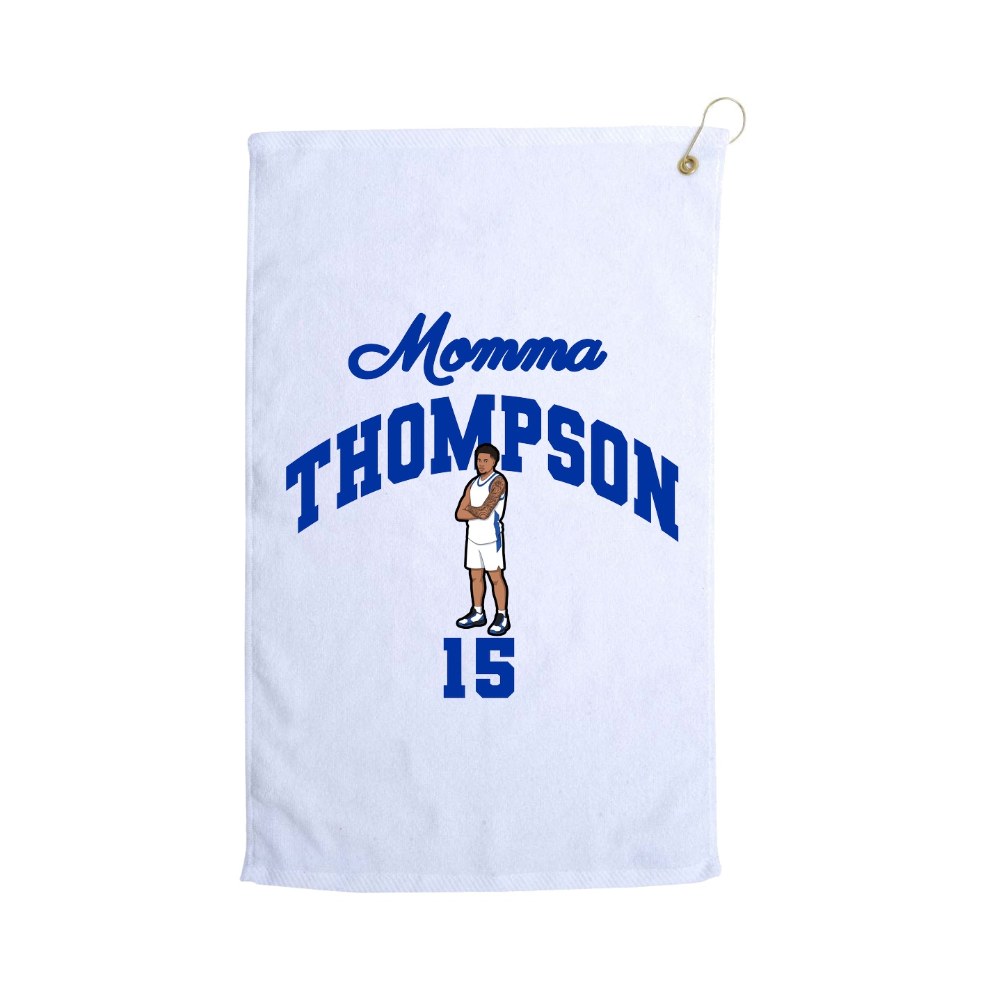 Golf Towel — Mothers Day Arch in White