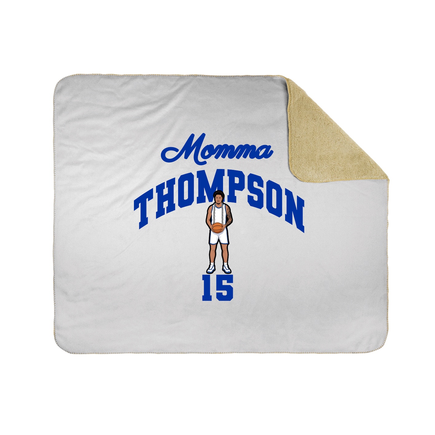 Throw Blanket — Mothers Day Arch in White