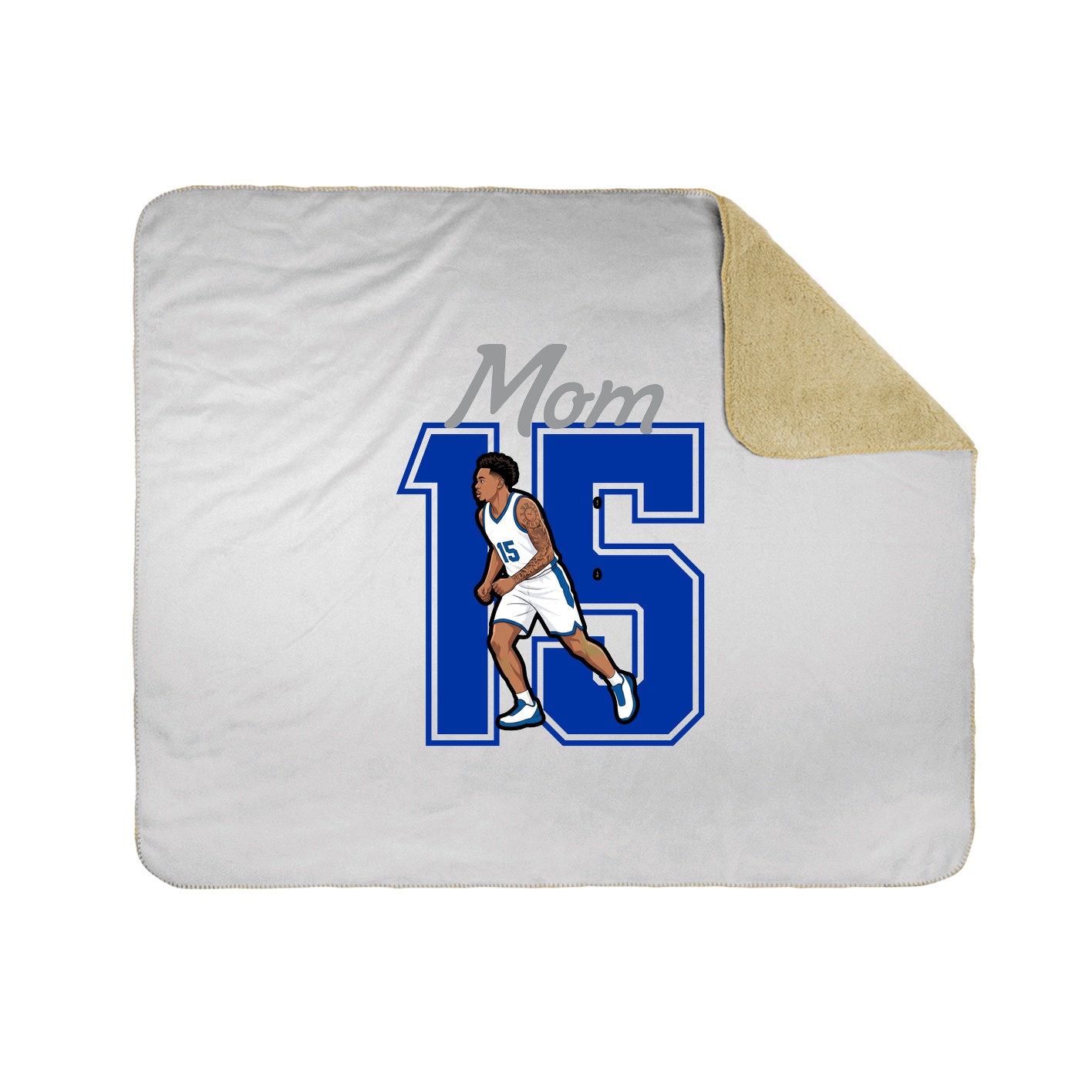Throw Blanket — Mothers Day Shirsey in White