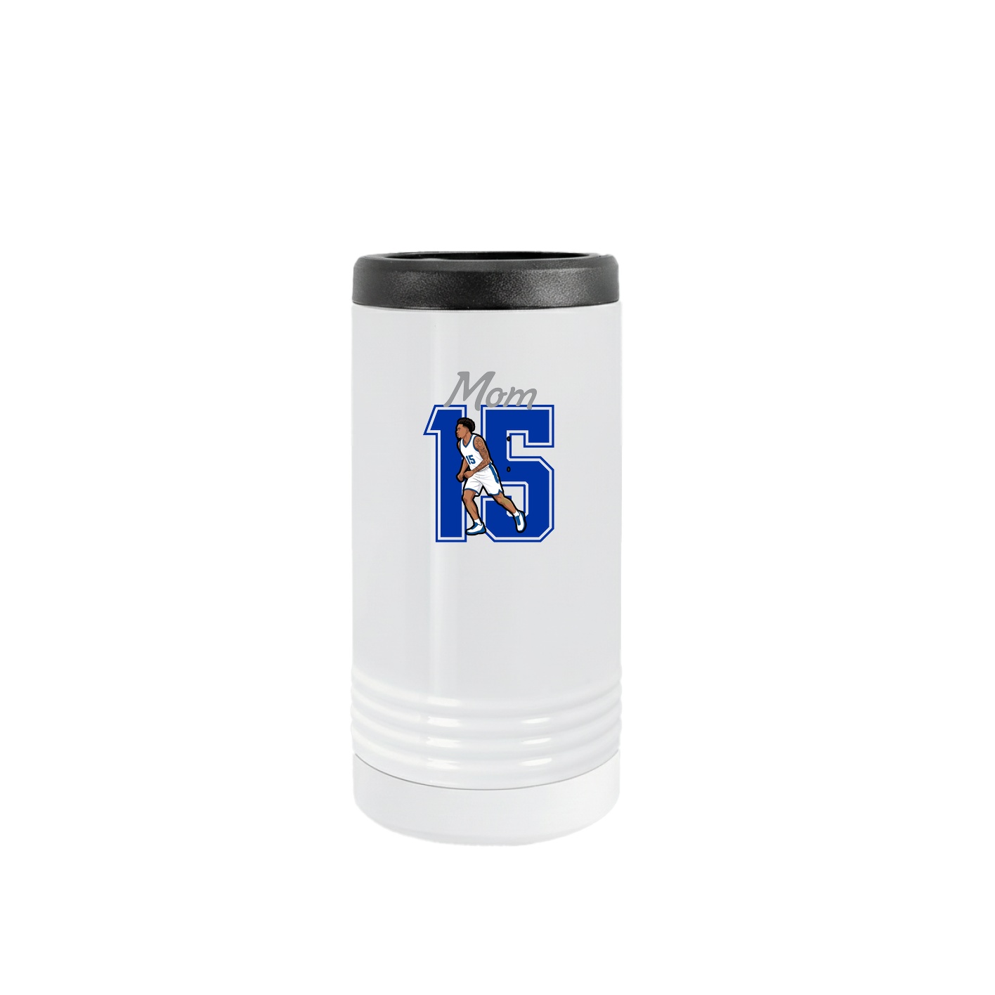 Slim Beverage Holder — Mothers Day Shirsey in White