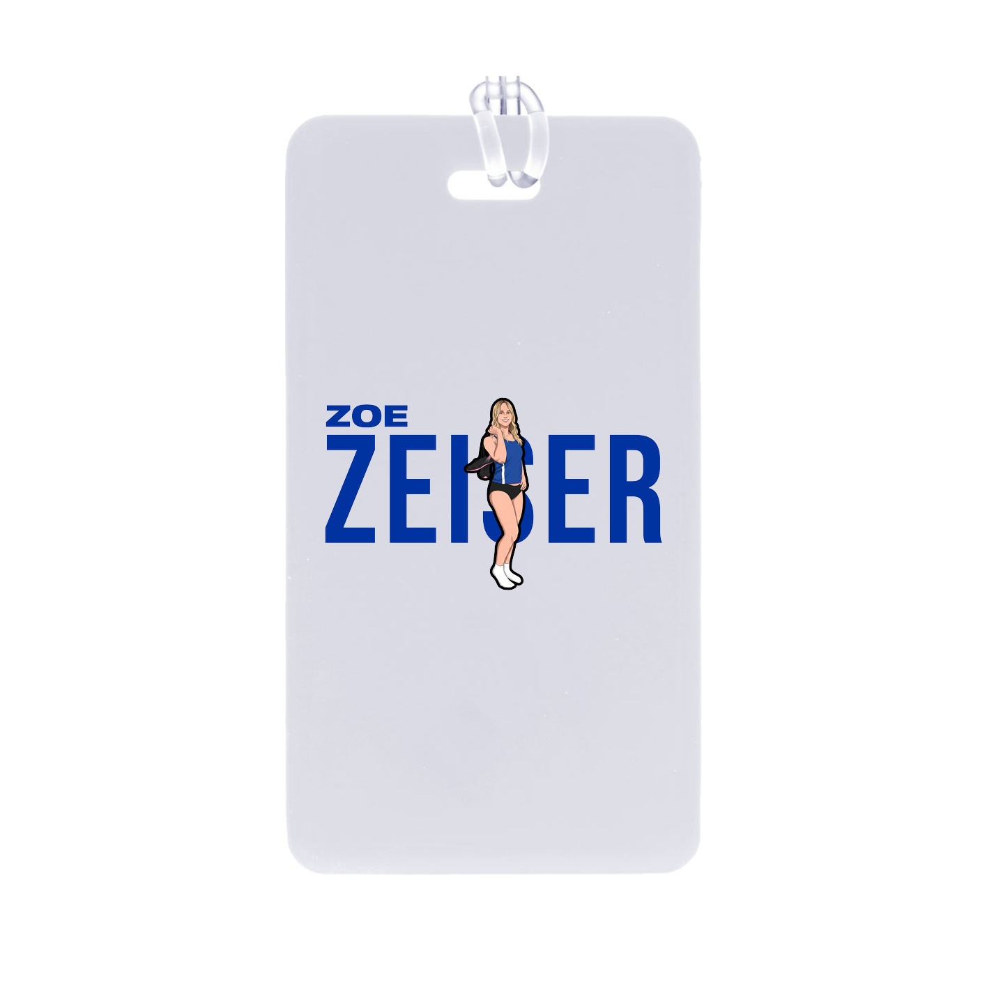 Bag Tag — Player Name in Classic