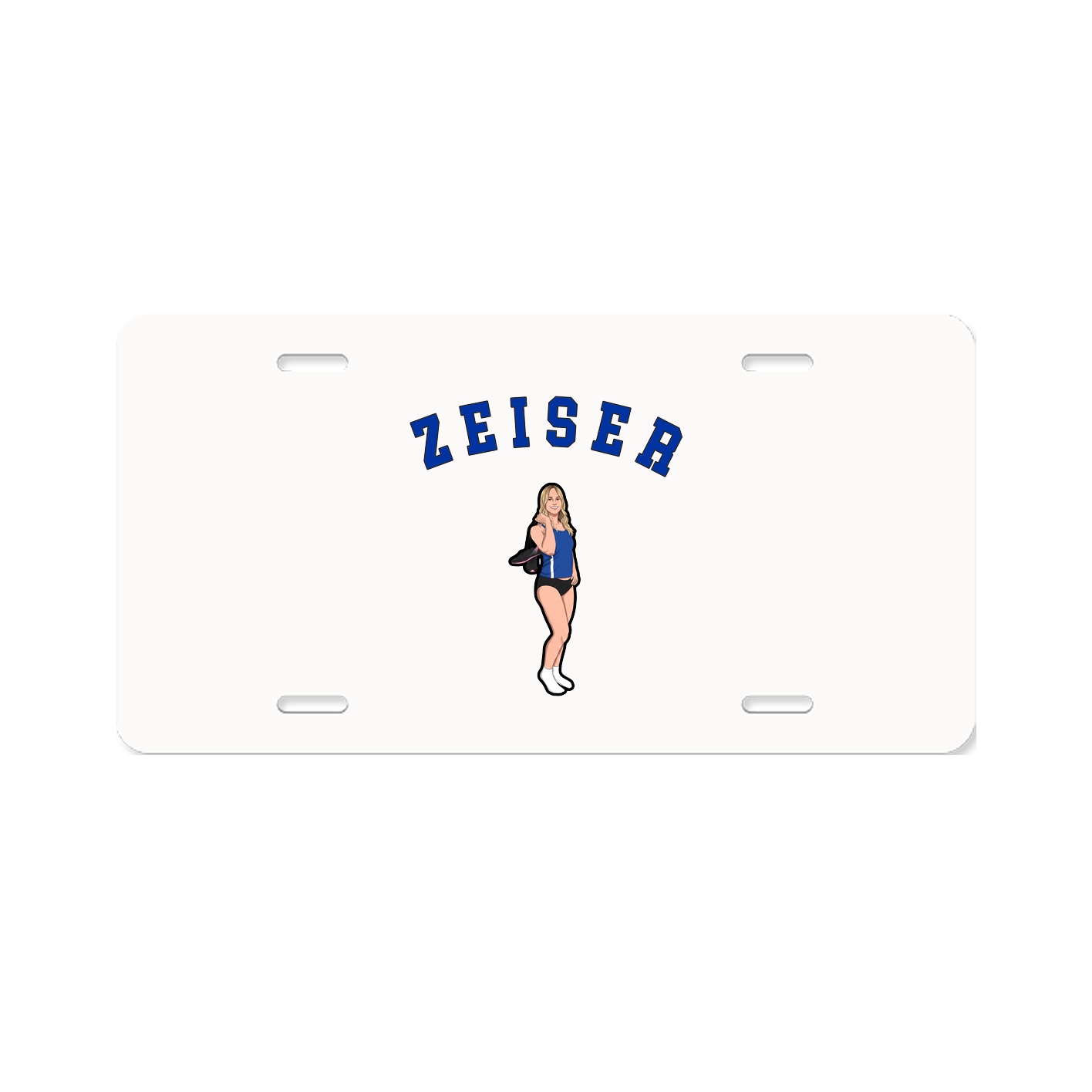 License Plate — Shirsey Arch in Classic