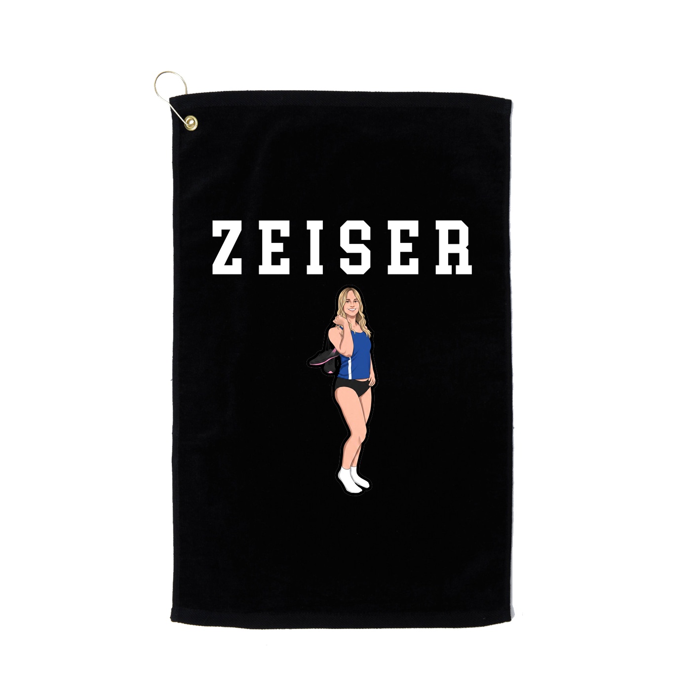 Golf Towel — Shirsey in Black