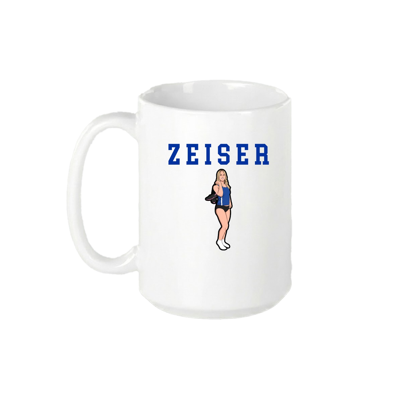 15oz Coffee Mug — Shirsey in White