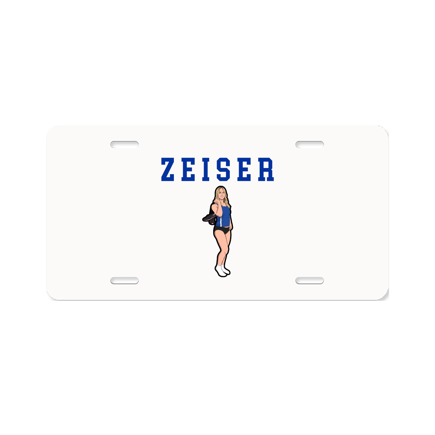 License Plate — Shirsey in Classic