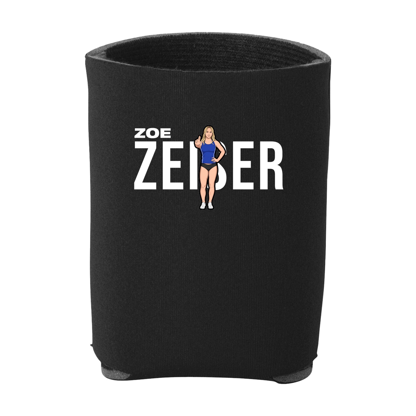 Can Holder — Player Name in Black