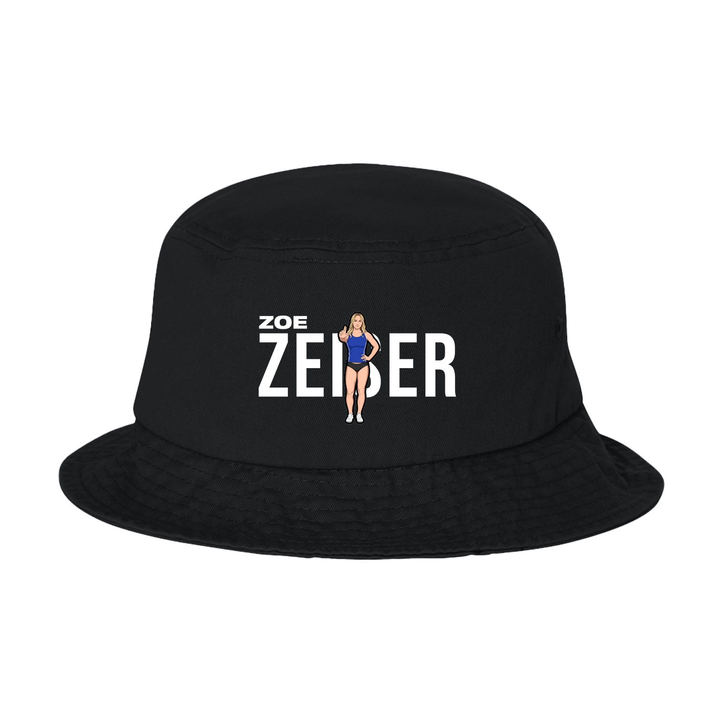 Bucket Cap — Player Name in Black