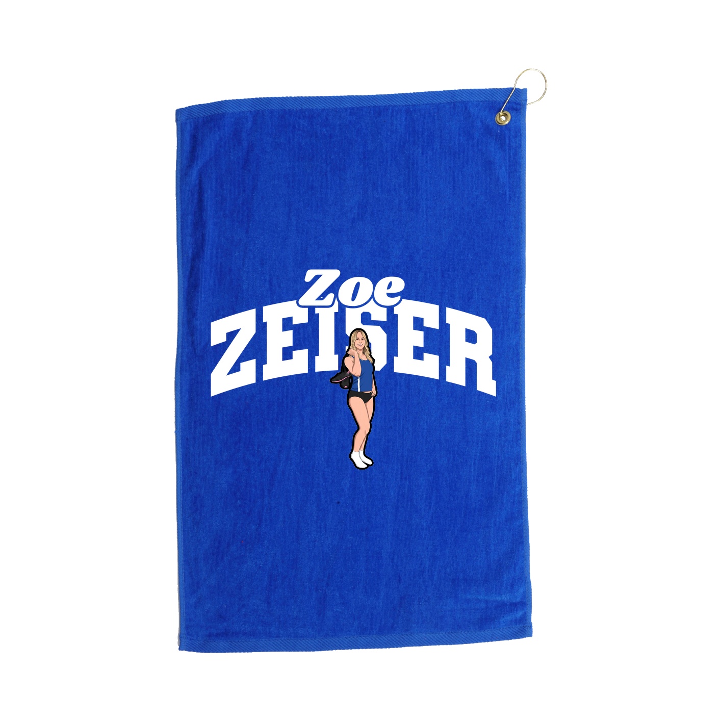 Golf Towel — Signature Arch in Royal