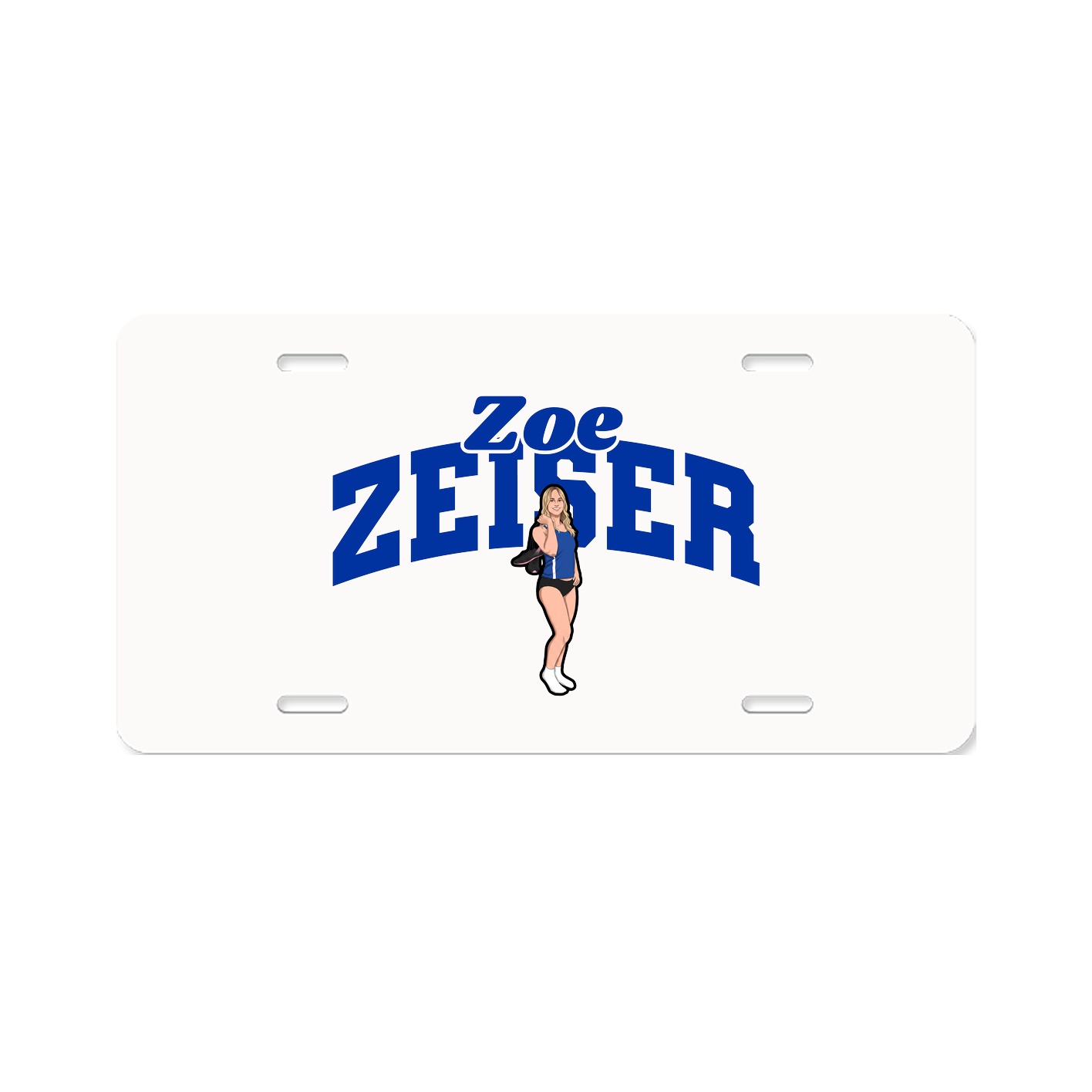 License Plate — Signature Arch in Classic