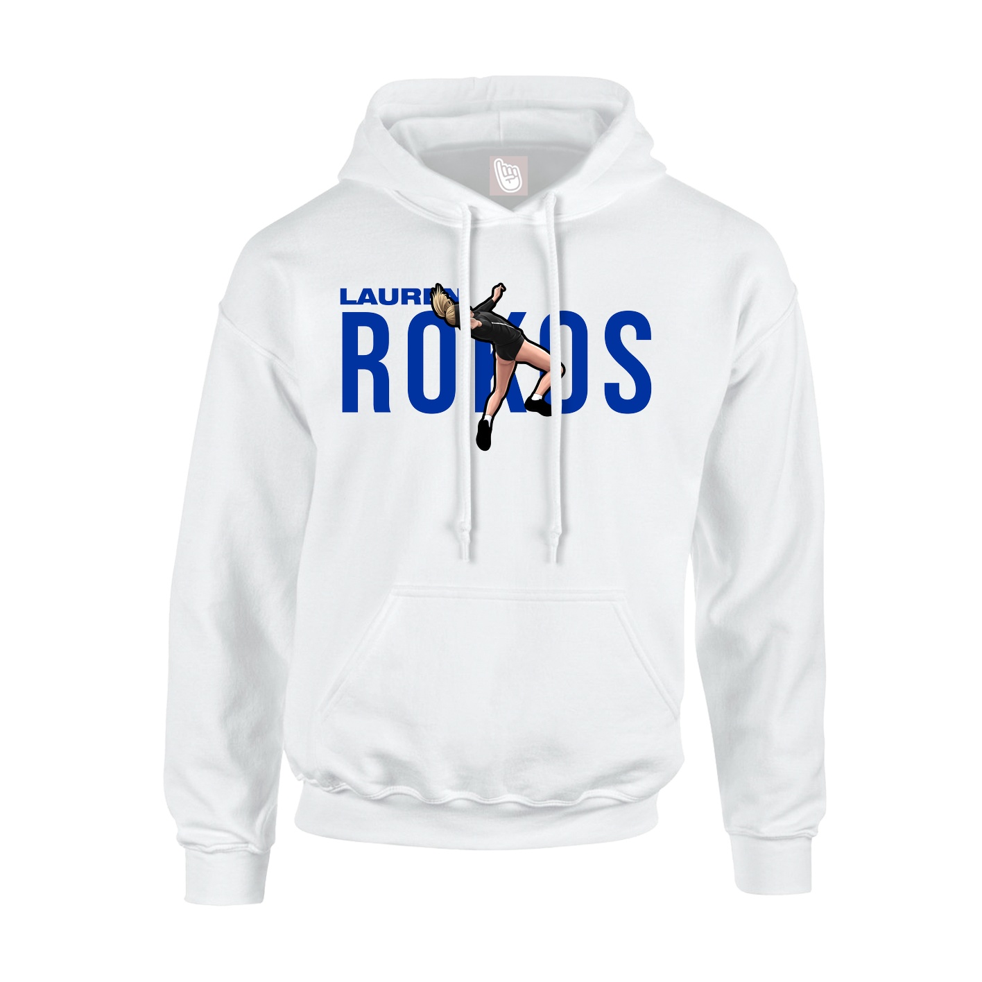 Hoodie — Player Name in White
