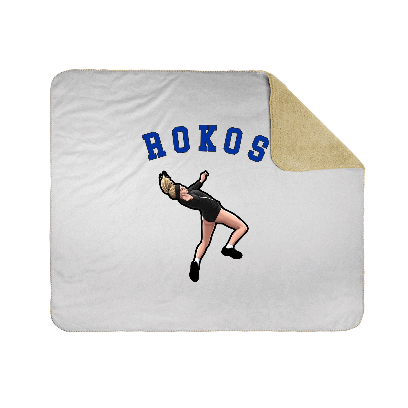 Throw Blanket — Shirsey Arch in White