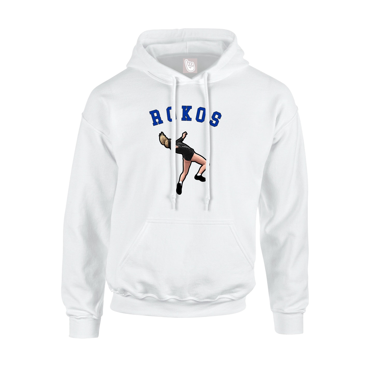 Hoodie — Shirsey Arch in White