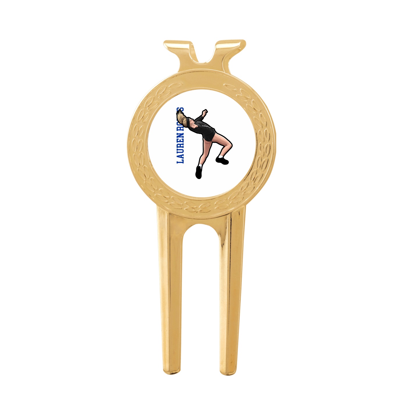 Divot Tool with Ball Marker — Name Vertical in Classic