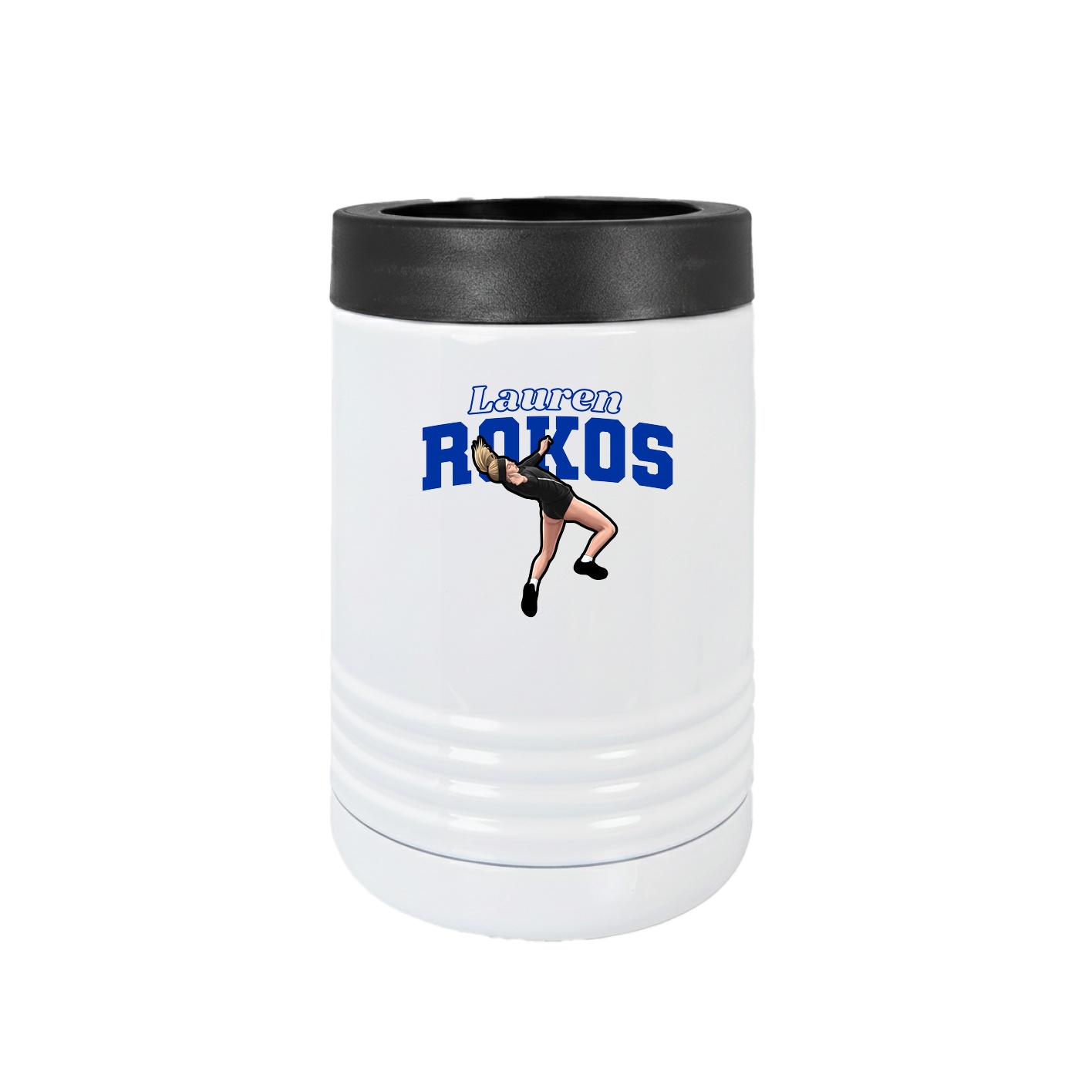 Beverage Holder — Name Arch in White