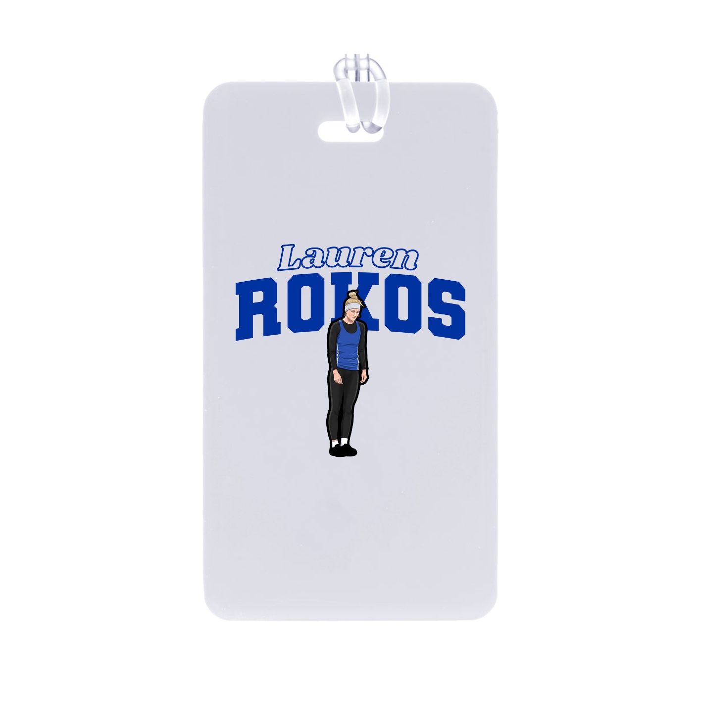 Bag Tag — Name Arch in Classic