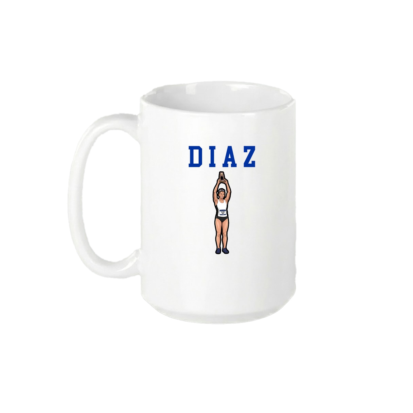 15oz Coffee Mug — Shirsey in White