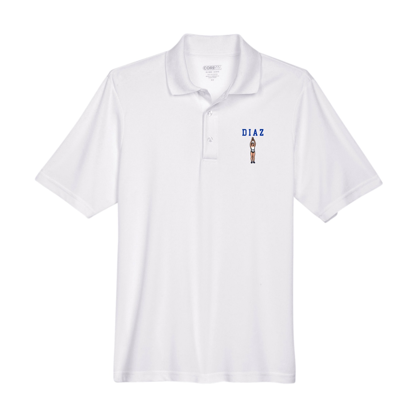 Performance Polo — Shirsey in White