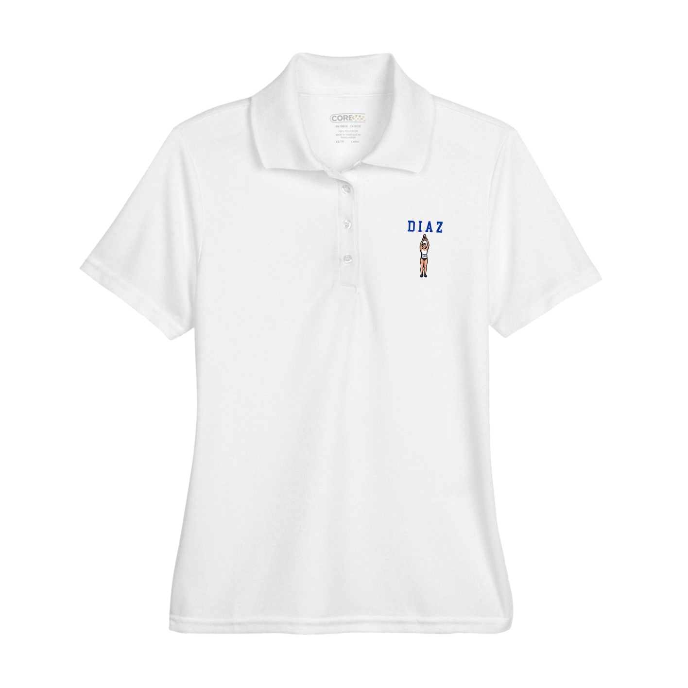 Womens Performance Polo — Shirsey in White