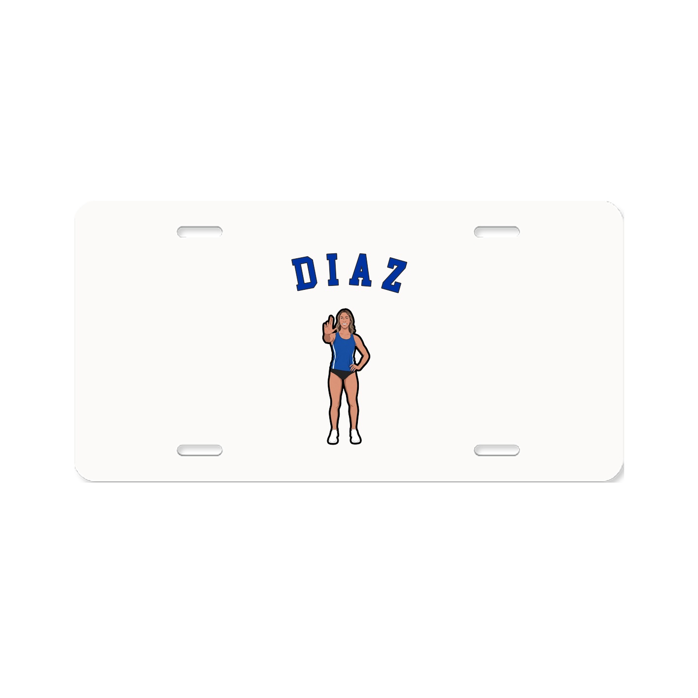 License Plate — Shirsey Arch in Classic