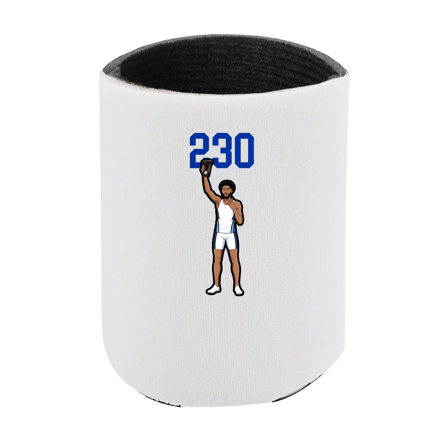 Can Holder — Number Top in White