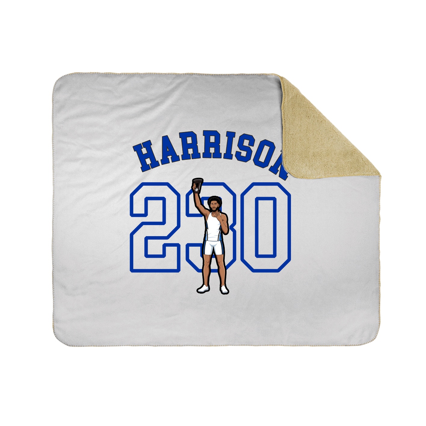 Throw Blanket — Shirsey Arch in White