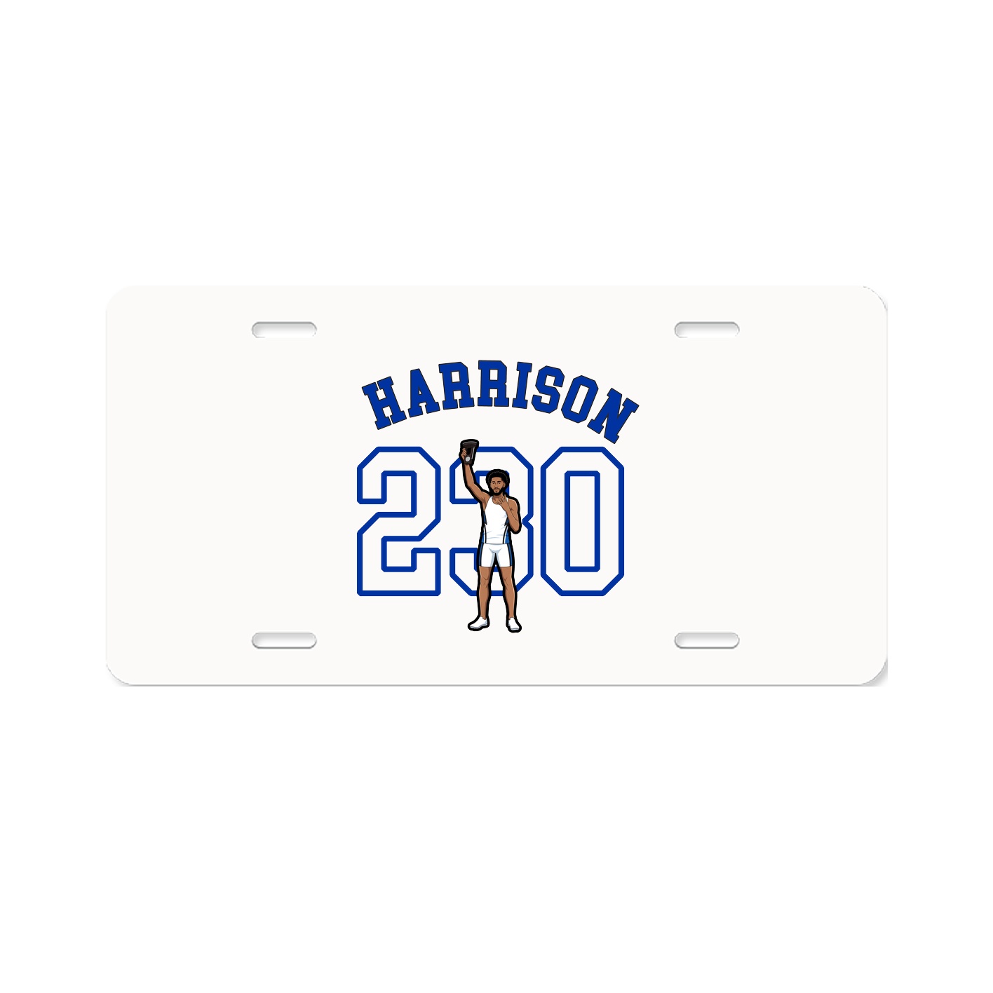 License Plate — Shirsey Arch in Classic