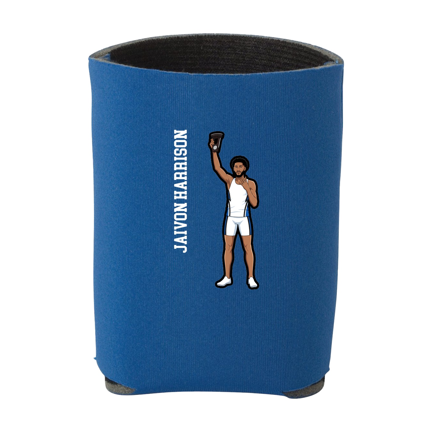 Can Holder — Name Vertical in Royal