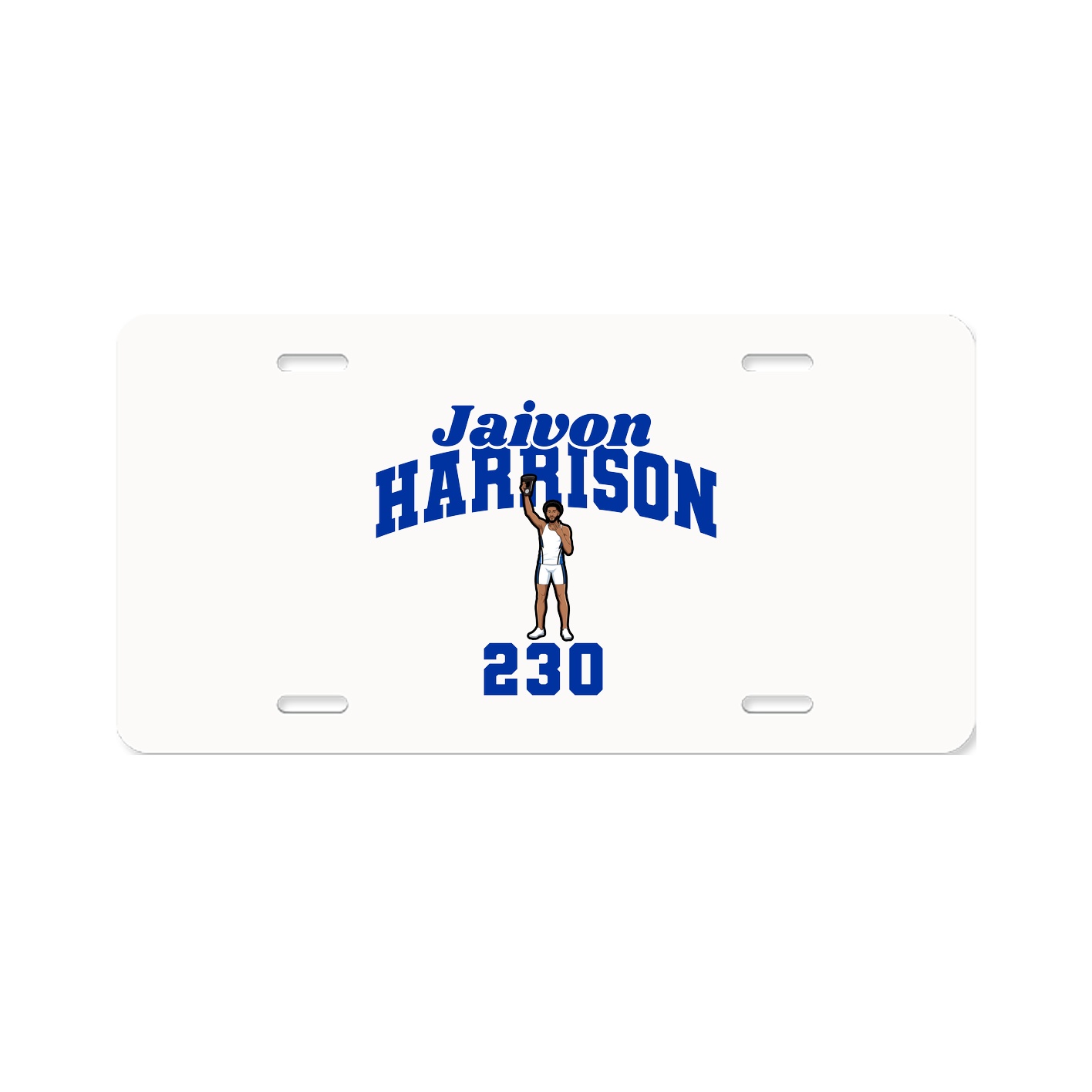 License Plate — Signature Arch in Classic