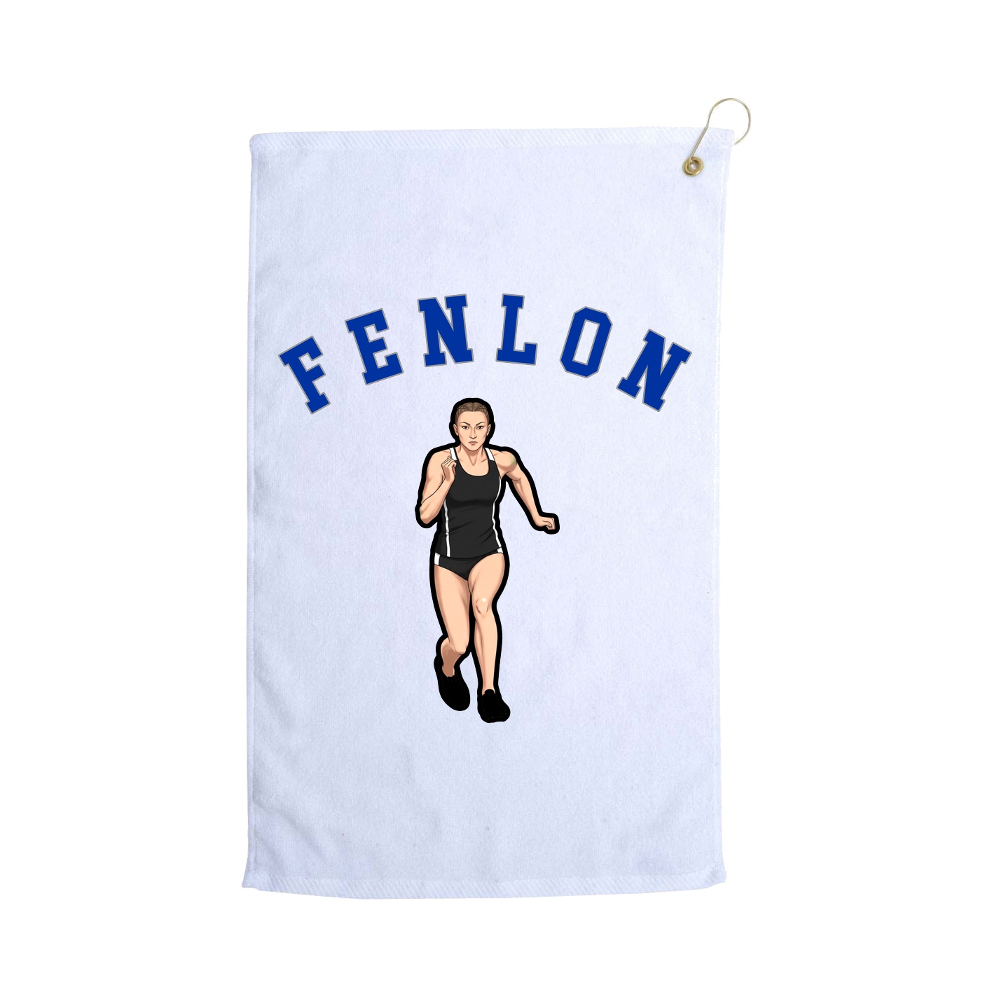 Golf Towel — Classic in White