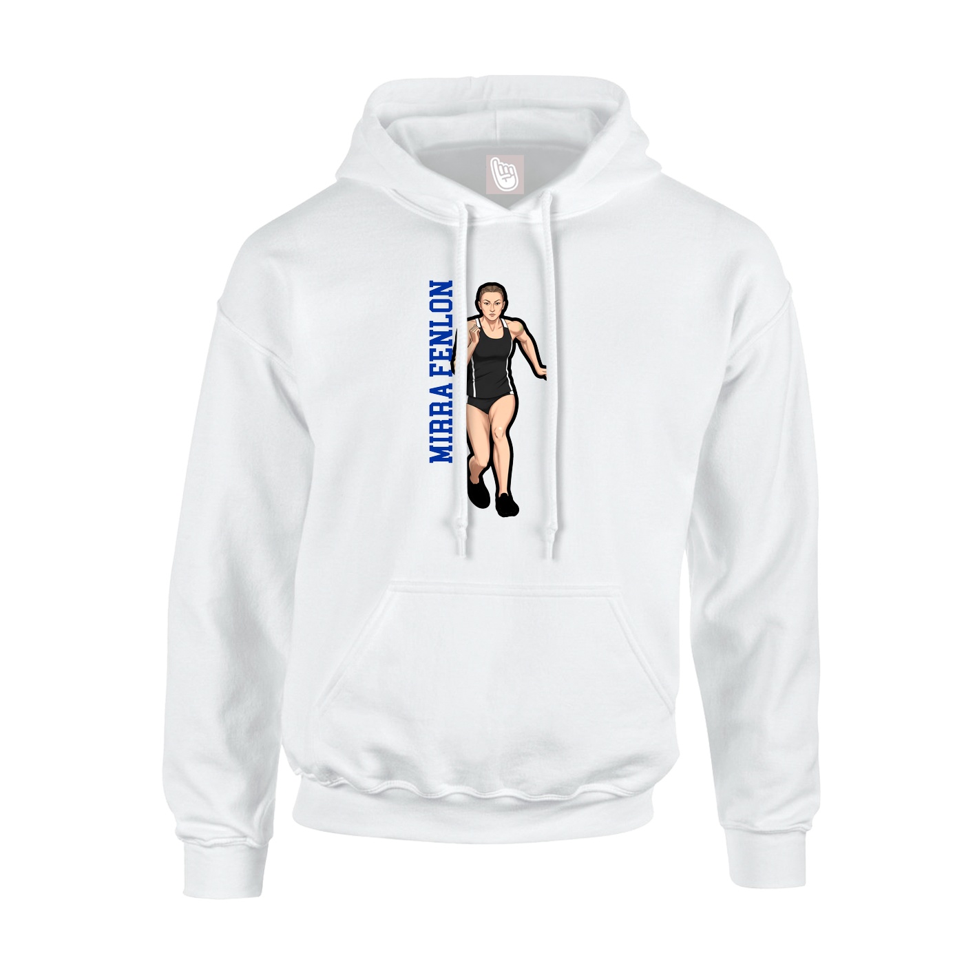 Hoodie — Classic in White