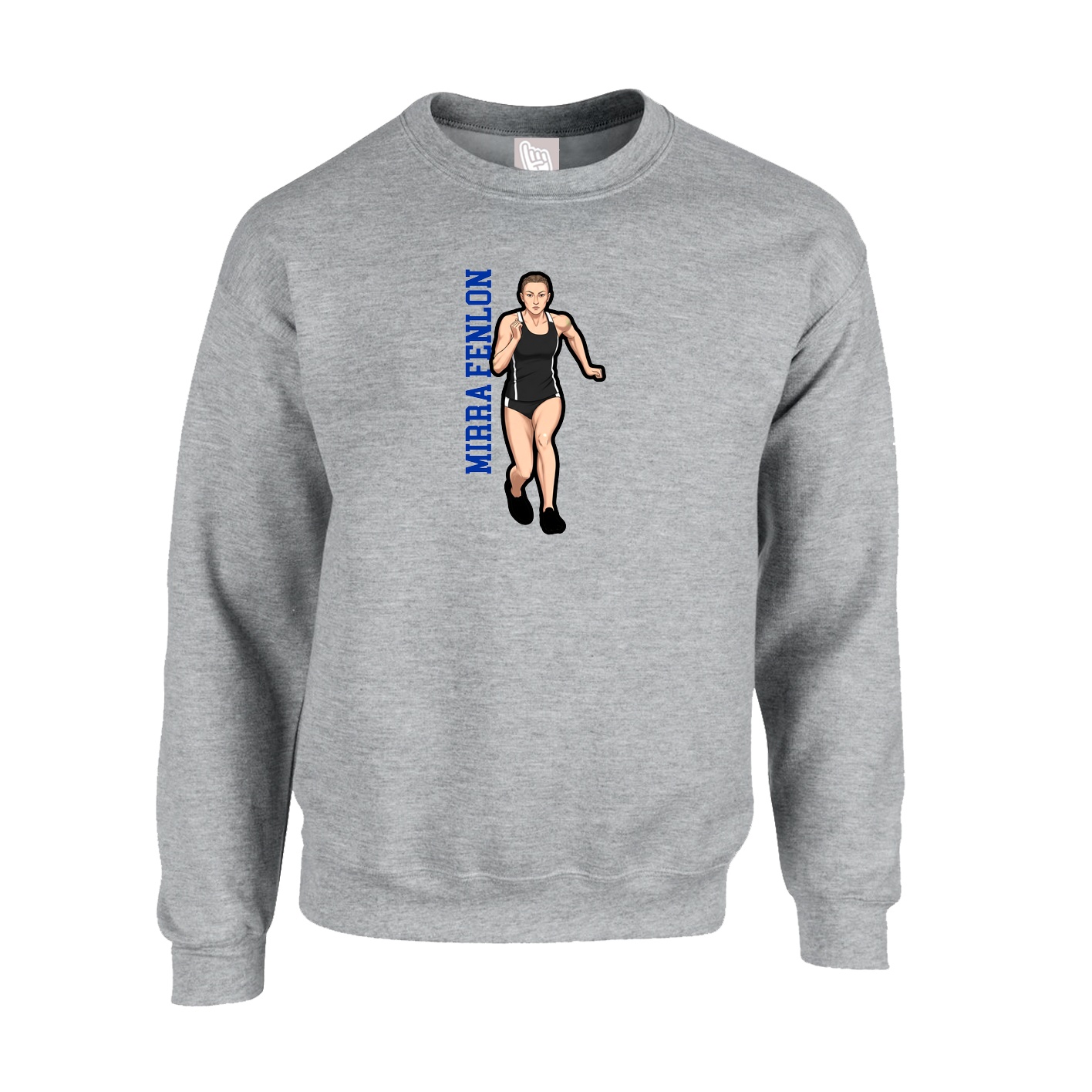 Fleece Crew — Classic in Grey