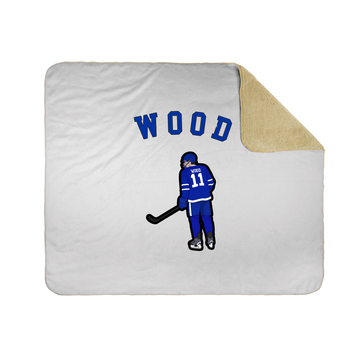 Throw Blanket — Shirsey Arch in White