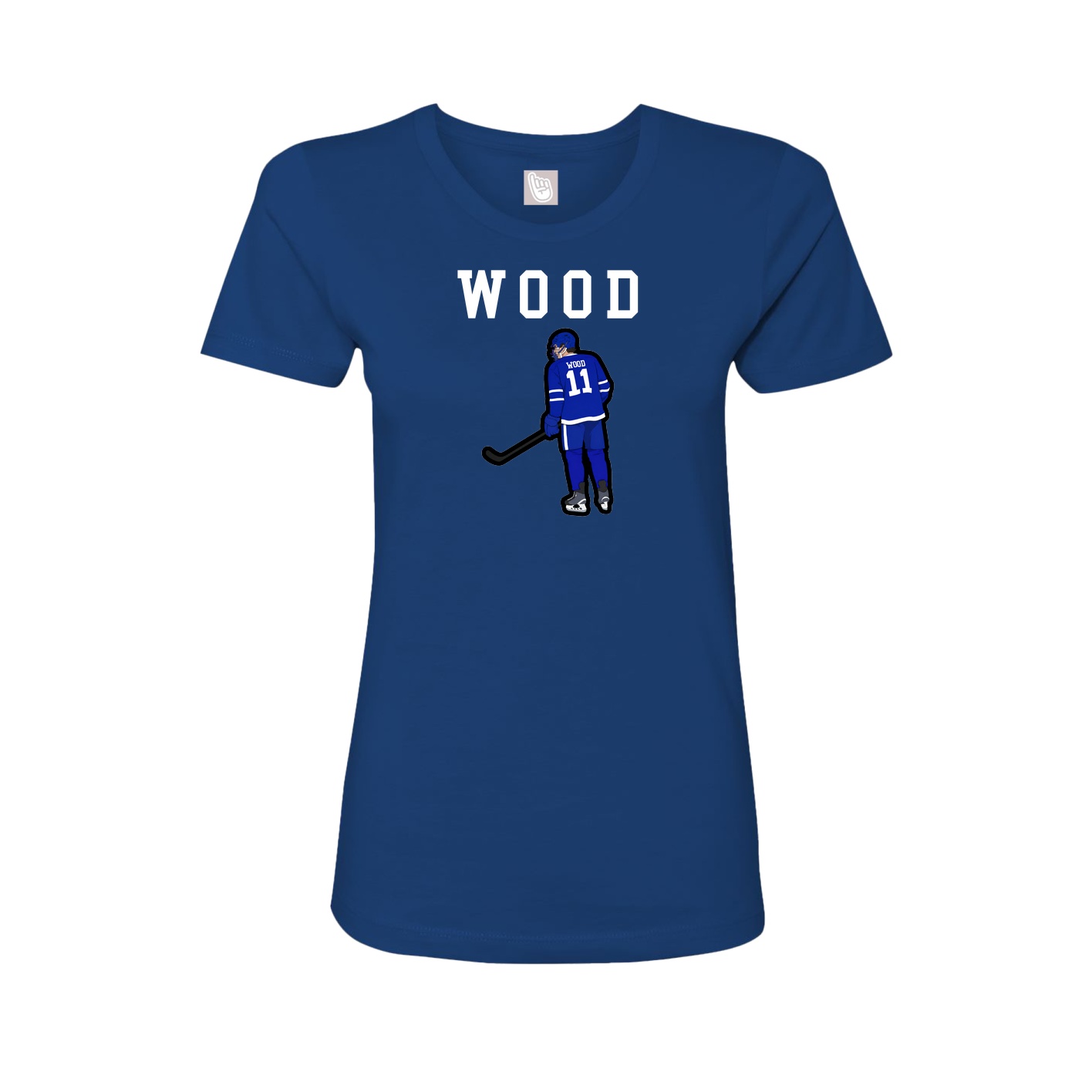 Fitted Women's Tee — Shirsey in Royal