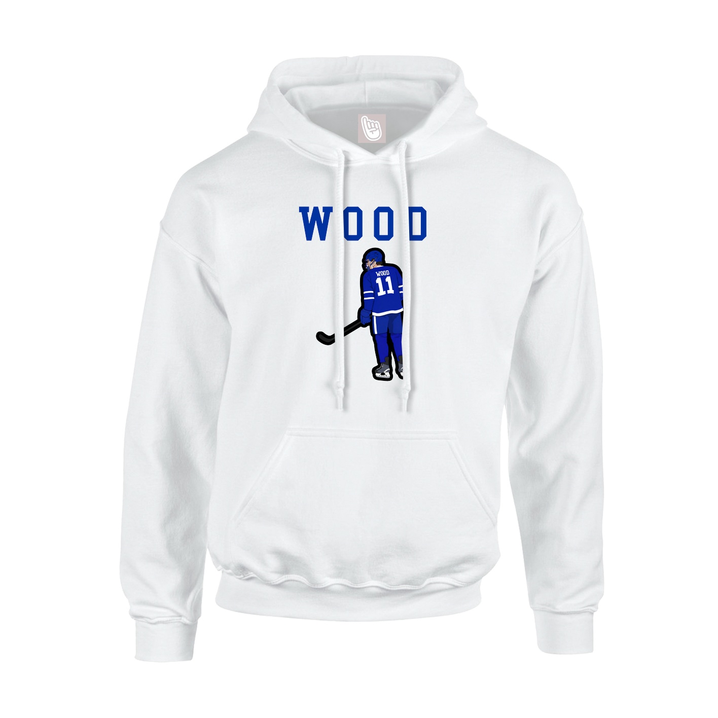 Youth Hoodie — Shirsey in White