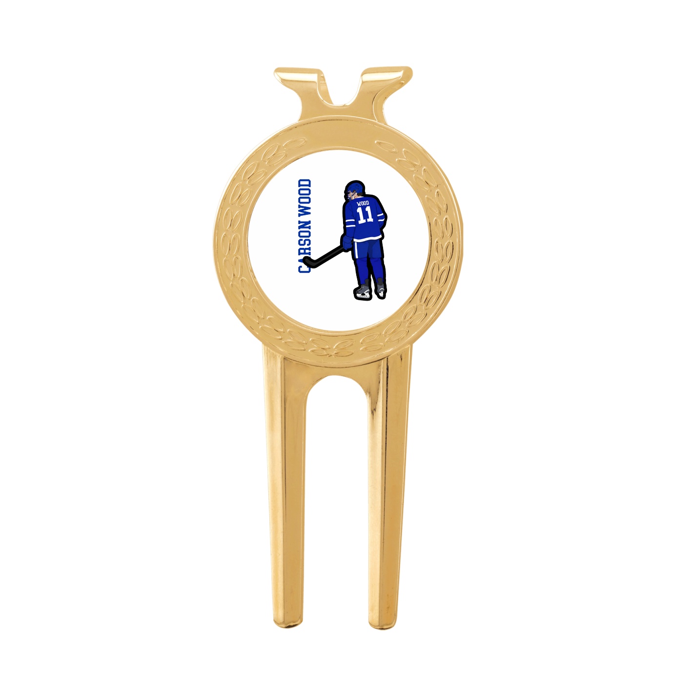 Divot Tool with Ball Marker — Name Vertical in Classic