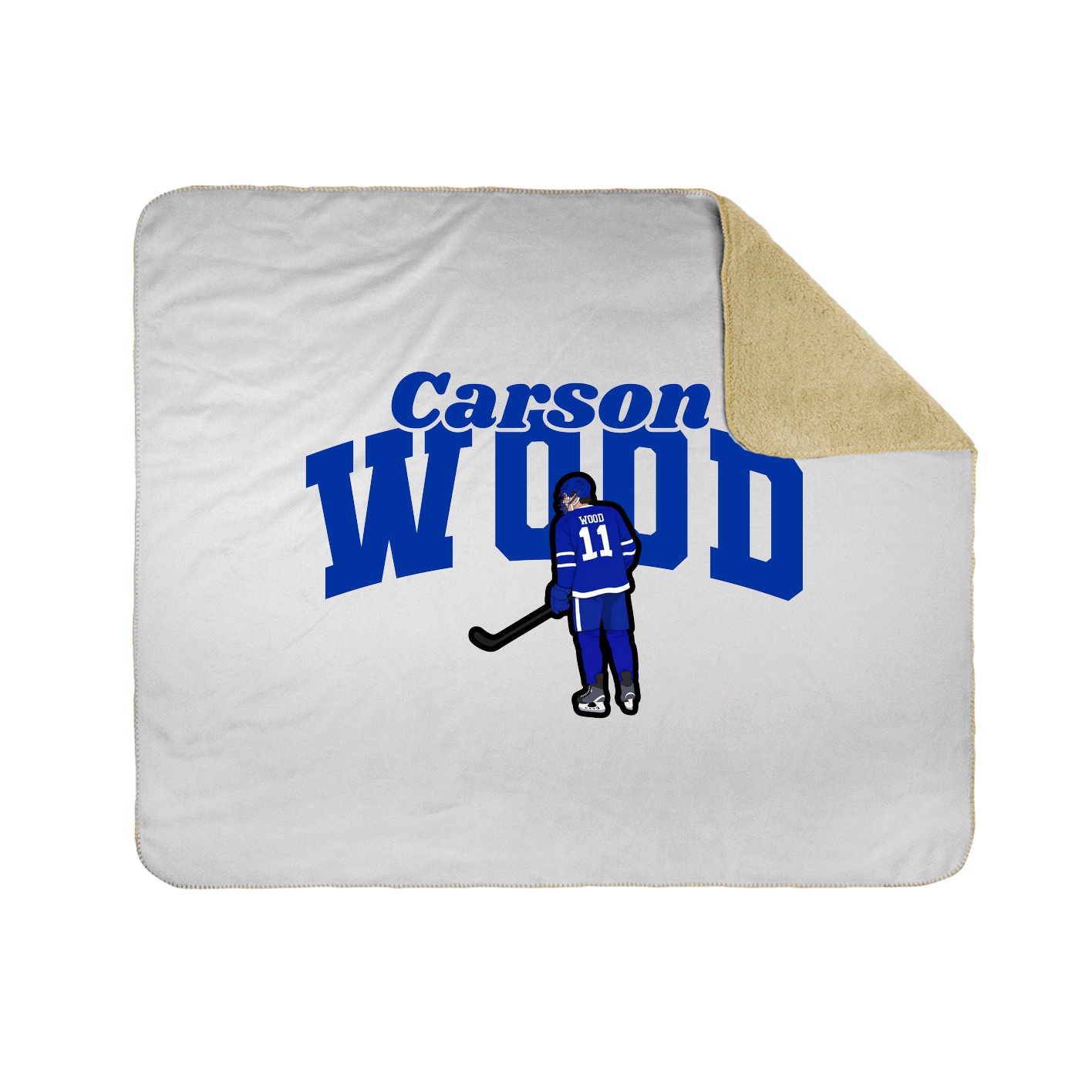 Throw Blanket — Signature Arch in White