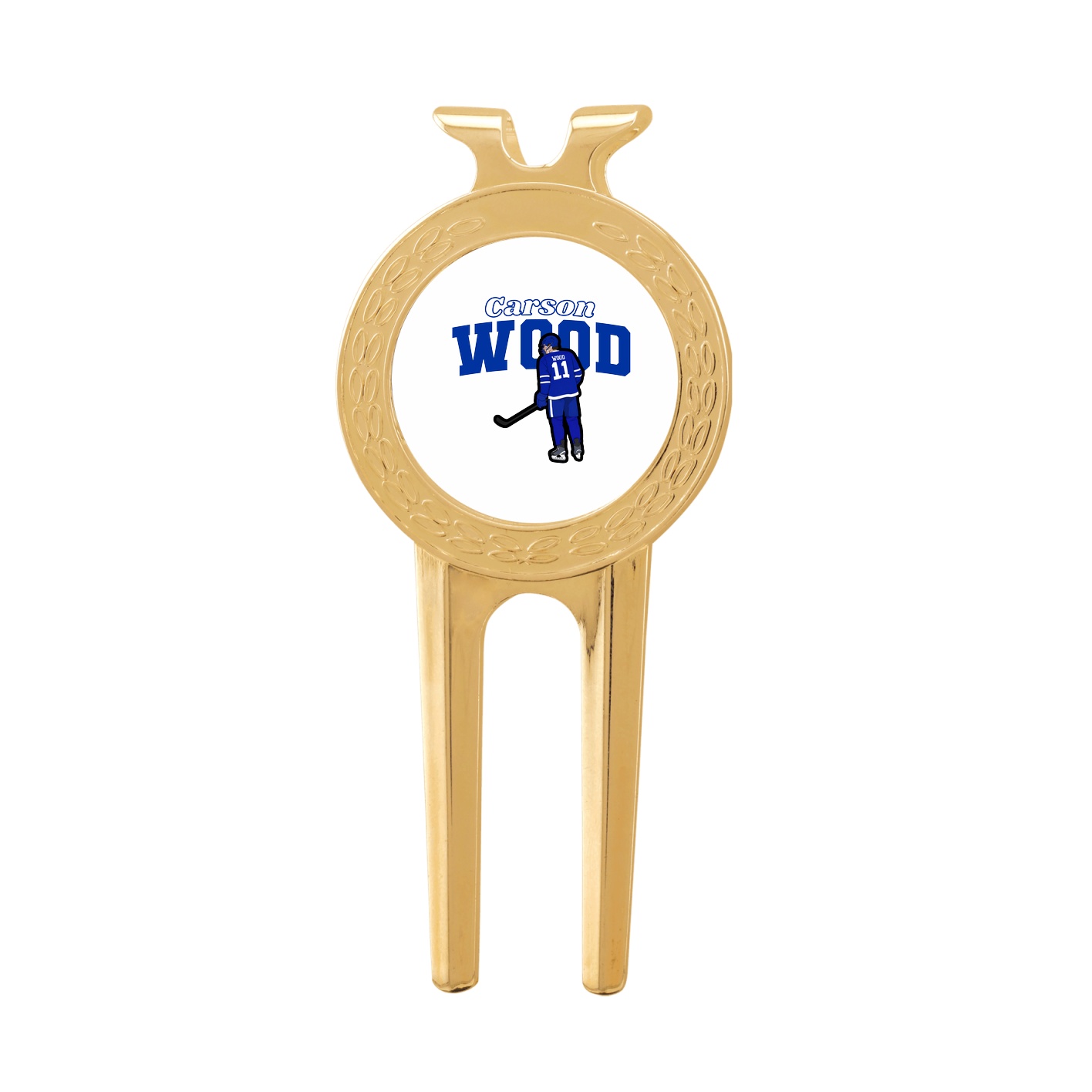 Divot Tool with Ball Marker — Name Arch in Classic