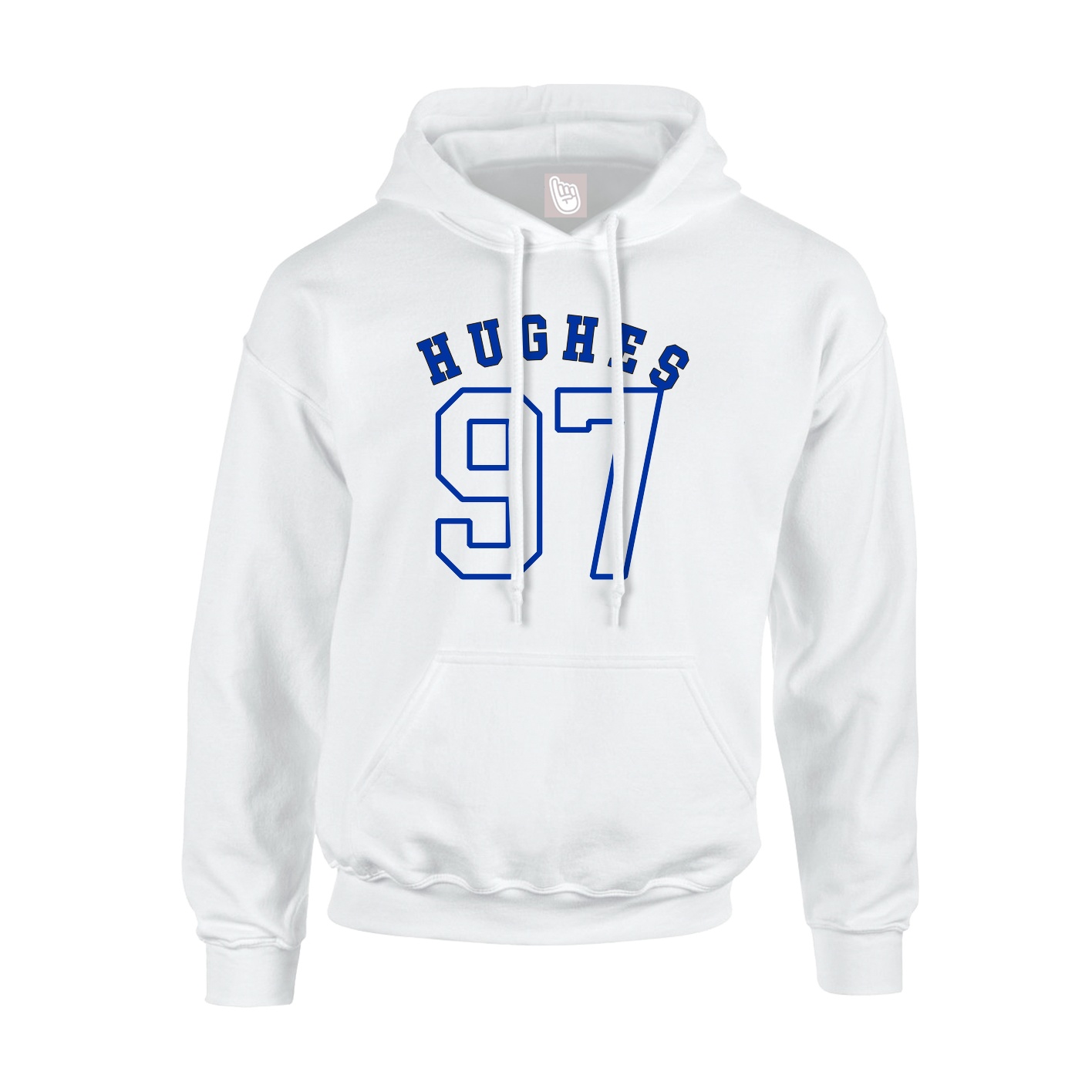 Hoodie — Shirsey Arch in White