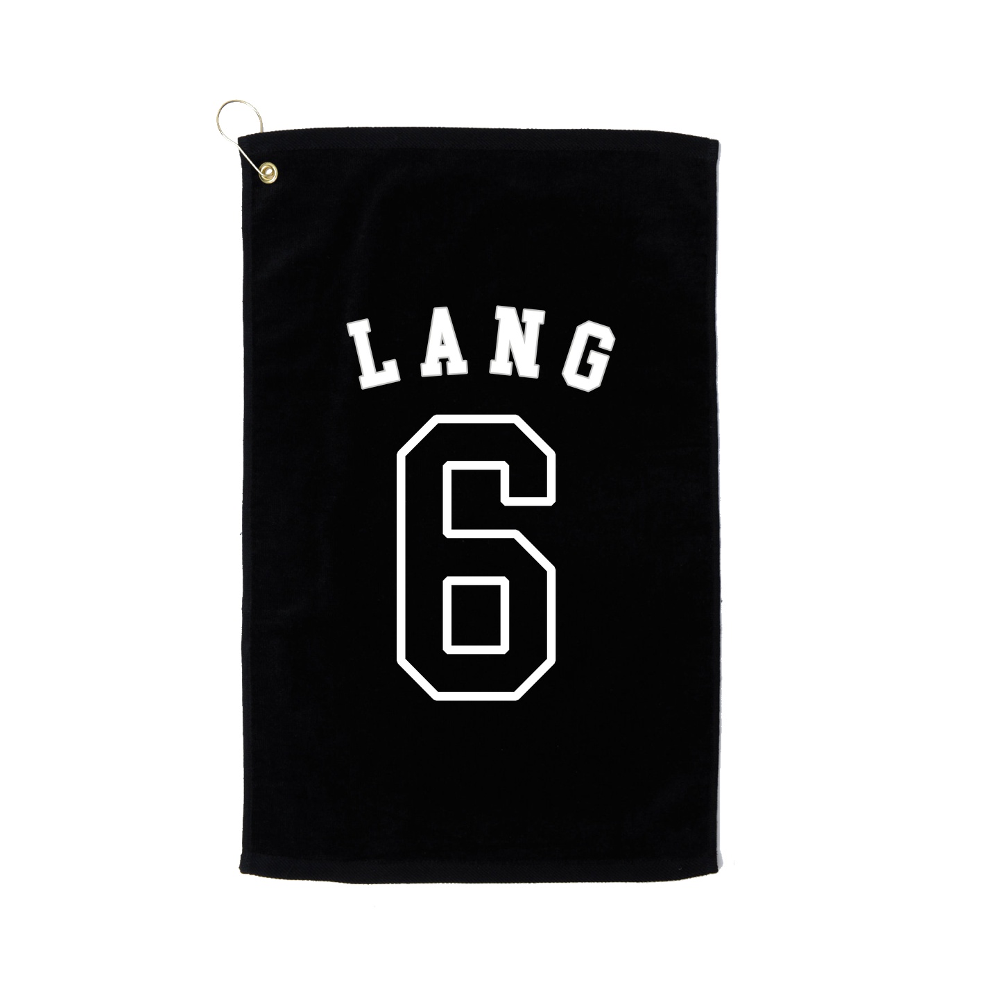 Golf Towel — Shirsey Arch in Black