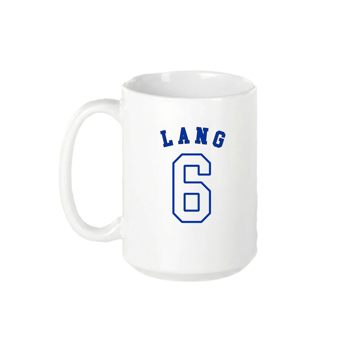 15oz Coffee Mug — Shirsey Arch in White