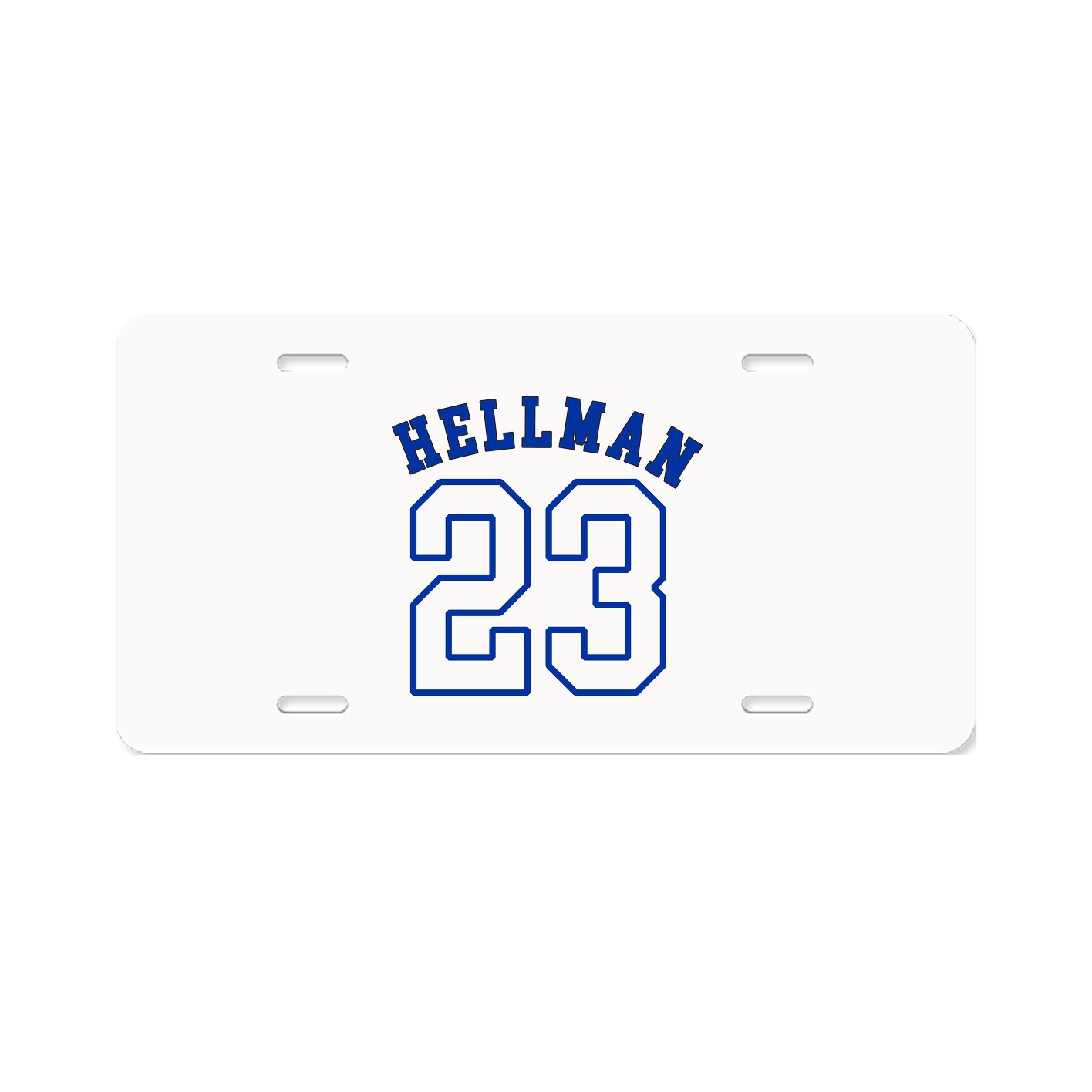 License Plate — Shirsey Arch in Classic